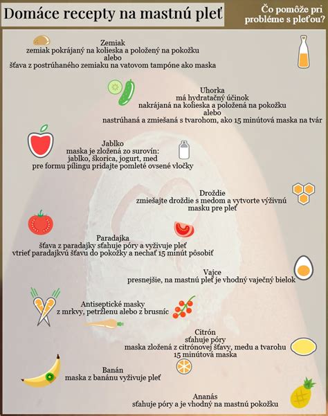 Infografika zobrazujúca kroky aplikácie make-upu na mastnú pleť.