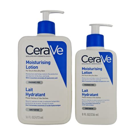 Koláž produktov CeraVe určených na hydratáciu pokožky.