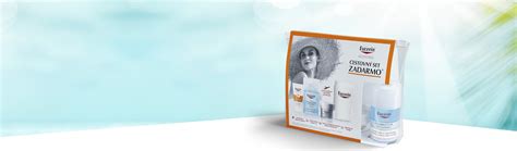 Darčekový set Eucerin s mini produktmi v cestovnom balení