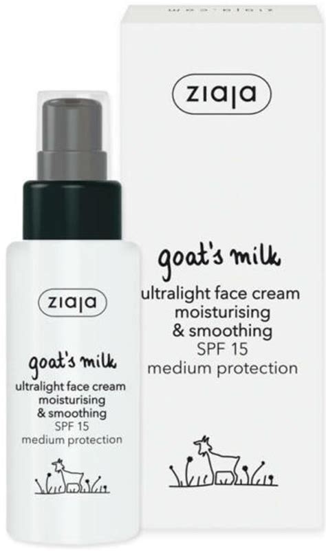 dizajnérske zadanie: koláž rôznych produktov Ziaja s kozím mliekom