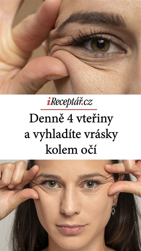 dámska tvár s vyhladenými vráskami okolo očí