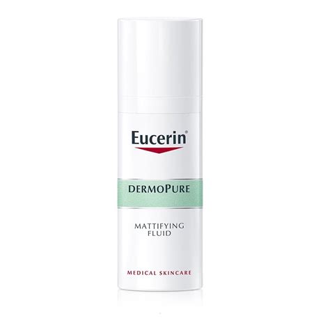 Schéma pôsobenia Eucerin DermoPure séra na pleť s akné a pigmentovými škvrnami.