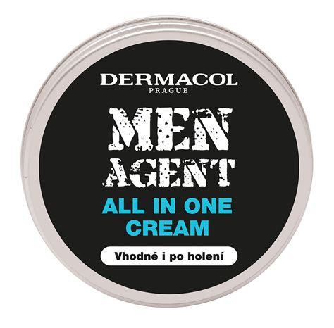 Tematické foto: univerzálny pánsky krém Dermacol Men Agent All In One s ingredienciami
