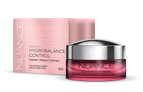Produktové foto: Očný krém NUANCE HYDROBALANCE