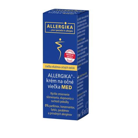 Produktové foto: ALLERGIKA Krém na očné viečka MED