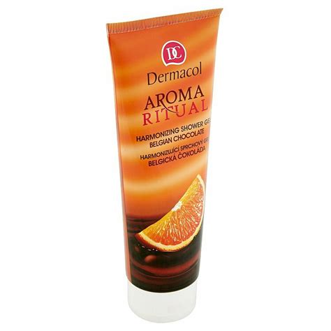 Produktové foto Dermacol Aroma Ritual krémový sprchový gél belgická čokoláda