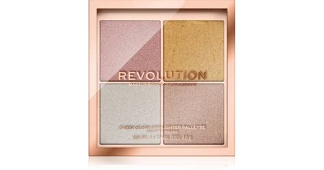 Ukážka rôznych typov rozjasňovačov od Makeup Revolution