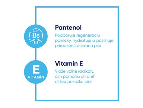 Infografika: Kľúčové zložky balzamu na pery (Glycerín, Panthenol)