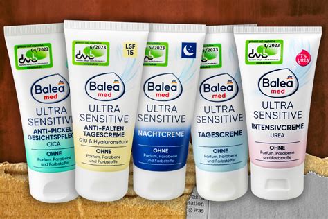 Koláž: Produkty značky Balea z rôznych radov