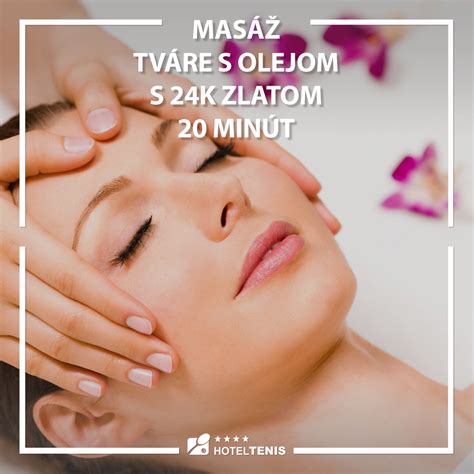Ilustrácia masáže tváre s luxusným olejom