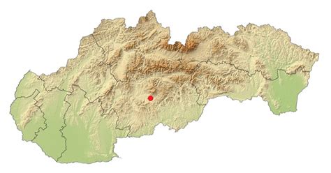 Mapa Slovenska s vyznačenými oblasťami, kde sa tradične praktizovalo pletenie na forme