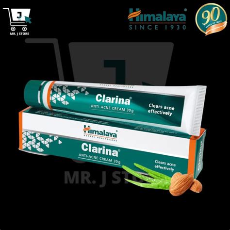 Balenie krému Himalaya Herbals Clarina 30g