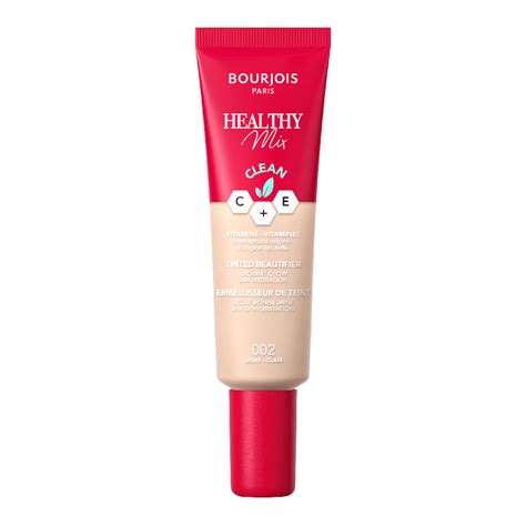Tematická fotografia make-upu Bourjois Healthy Mix s ovocnými prísadami