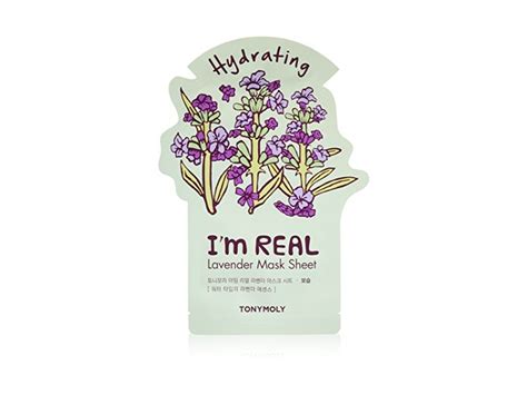 Tony Moly I'm Lavender Mask Sheet balenie a aplikácia
