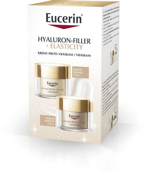 balenie darčekovej sady Eucerin Hyaluron-Filler + Elasticity 3D