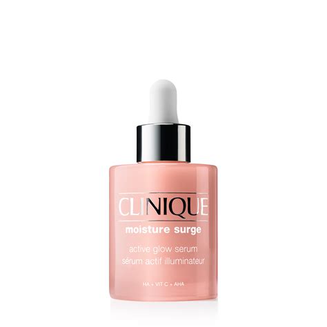 Clinique Moisture Surge Active Glow Serum before-after