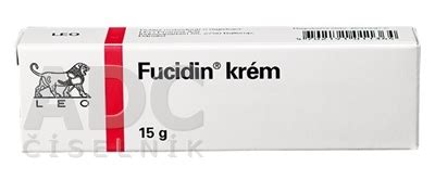 Produktové fotografie Fucidin krém a Fucidin masť