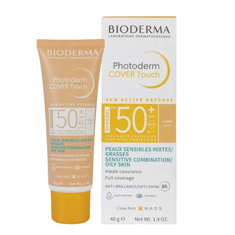 Obrázok produktu Bioderma Photoderm COVER TOUCH SPF50+ s dôrazom na jeho textúru.