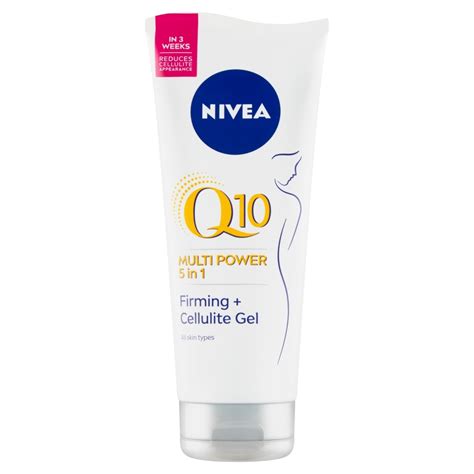 fľaša NIVEA Spevňujúci gél proti celulitíde Q10 Plus