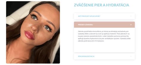 infografika s vrstvami pier a aplikáciou kyseliny hyalurónovej pre zväčšenie