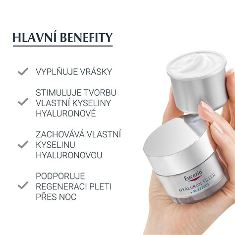 infografika Eucerin 3x EFFECT pôsobenie (vyplňuje, stimuluje, zachováva)