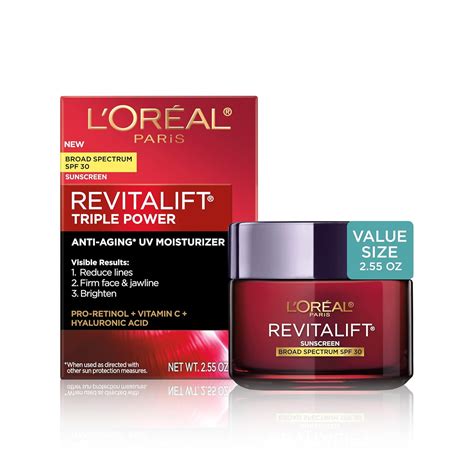 porovnávacia tabuľka L'Oréal Revitalift a Men Expert produktov
