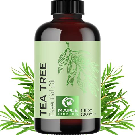 Koláž rôznych prírodných zložiek používaných na liečbu akné (tea tree oil, aloe vera, med, zelený čaj)