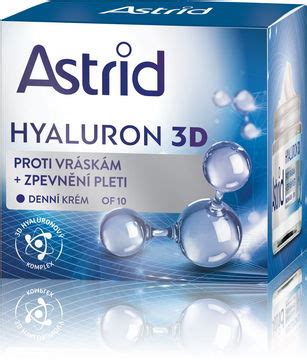 Produktové foto krému Astrid Hyaluron 3D Spevňujúci denný krém proti vráskam