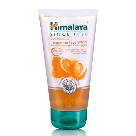 fotografia exfoliačného gélu Himalaya Herbals na tvár s popisom kľúčových zložiek