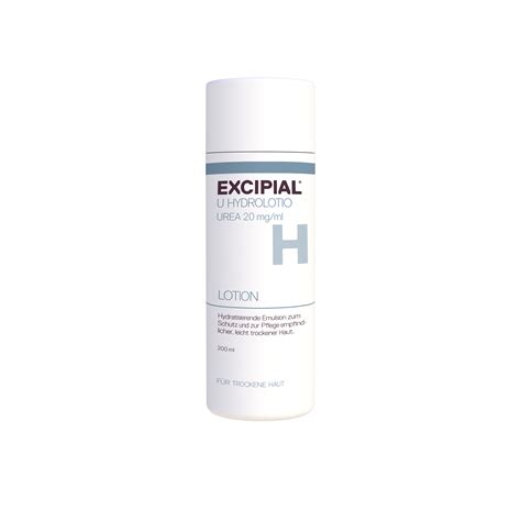 Obal produktu Excipial U Hydrolotio s informáciami o zložení a použití