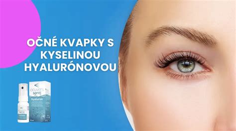 fotografia očných kvapiek s kyselinou hyalurónovou