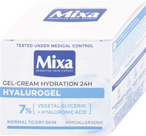 obrázok balenia Mixa Hyalurogel denný krém