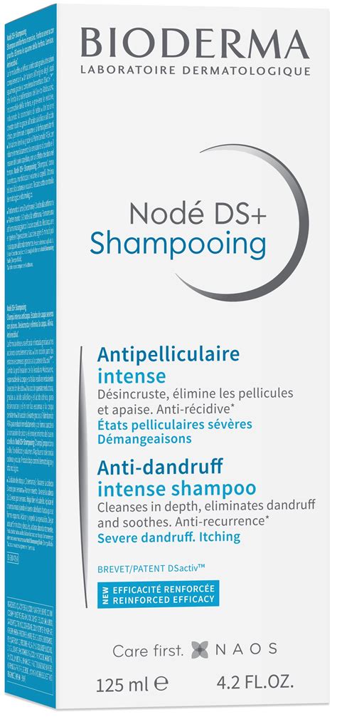 produktové fotografie šampónu Bioderma Nodé DS+