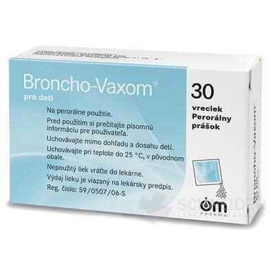 Balenie lieku Broncho Vaxom pre deti a dospelých