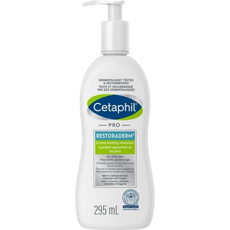 Infografika: Zloženie a účinky Cetaphil RestoraDerm sprchového šampónu