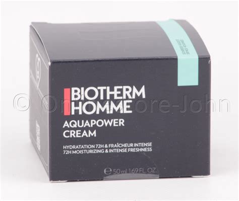 Produkt Biotherm Homme Aquapower Cream v balení