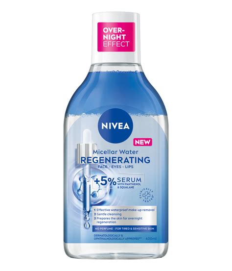 fotografia Nivea Micellar upokojujúca ošetrujúca micelárna voda