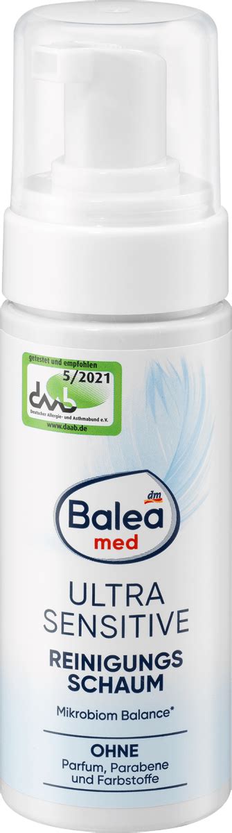 Balea Med Ultra Sensitive čistiaca pena balenie a pena na ruke