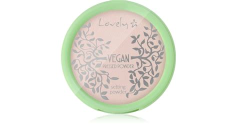 Produktové foto Lovely Vegan Pressed Powder, transparentný kompaktný púder