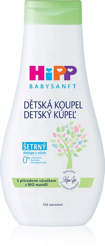 infografika o ekologických princípoch HiPP Babysanft