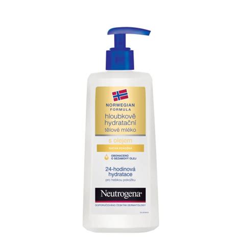 Tematické foto produktu Neutrogena Body Care hĺbkovo hydratačné telové mlieko s olejom