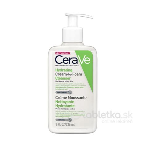 Fľaša CeraVe Čistiaceho penivého gélu