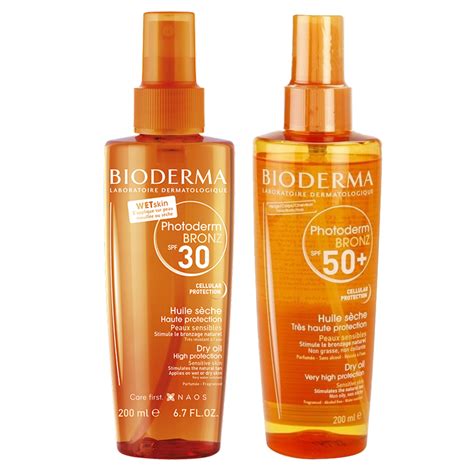 Produkt Bioderma Photoderm Bronz suchý olej SPF 30 v spreji