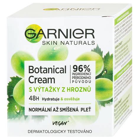 Obal produktu Garnier Botanical hydratačný krém s hroznom