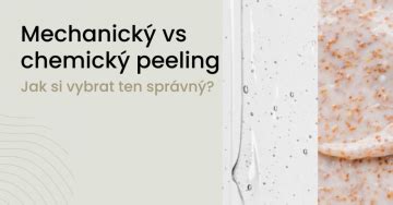 Infografika porovnávajúca mechanický, chemický a enzymatický peeling
