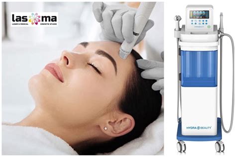 ilustrácia rôznych kozmetických procedúr (napr. mikrodermabrázia, laser, mezoterapia)