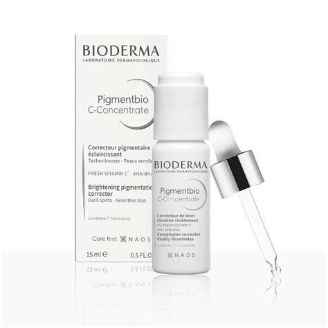 Produktové foto séra Bioderma Pigmentbio C-Concentrate s ampulkou vitamínu C