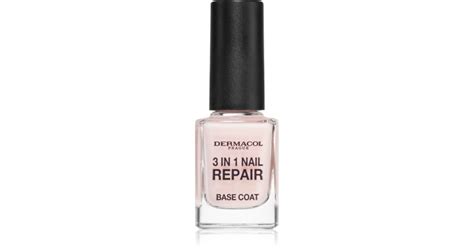 reparačný lak na nechty Dermacol Nail Care 3 in 1 s fľaštičkou a štetcom