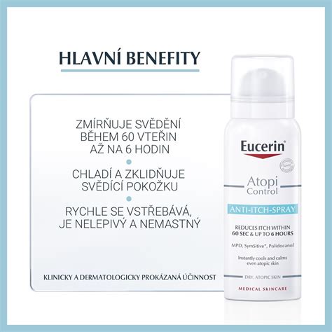 Foto: Eucerin AtopiControl Acute krém a Sprej proti svrbeniu