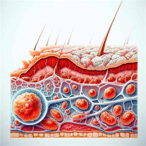 Koláž fotografií rôznych typov vyrážok v podpazuší (kontaktná dermatitída, potničky, hubová infekcia)